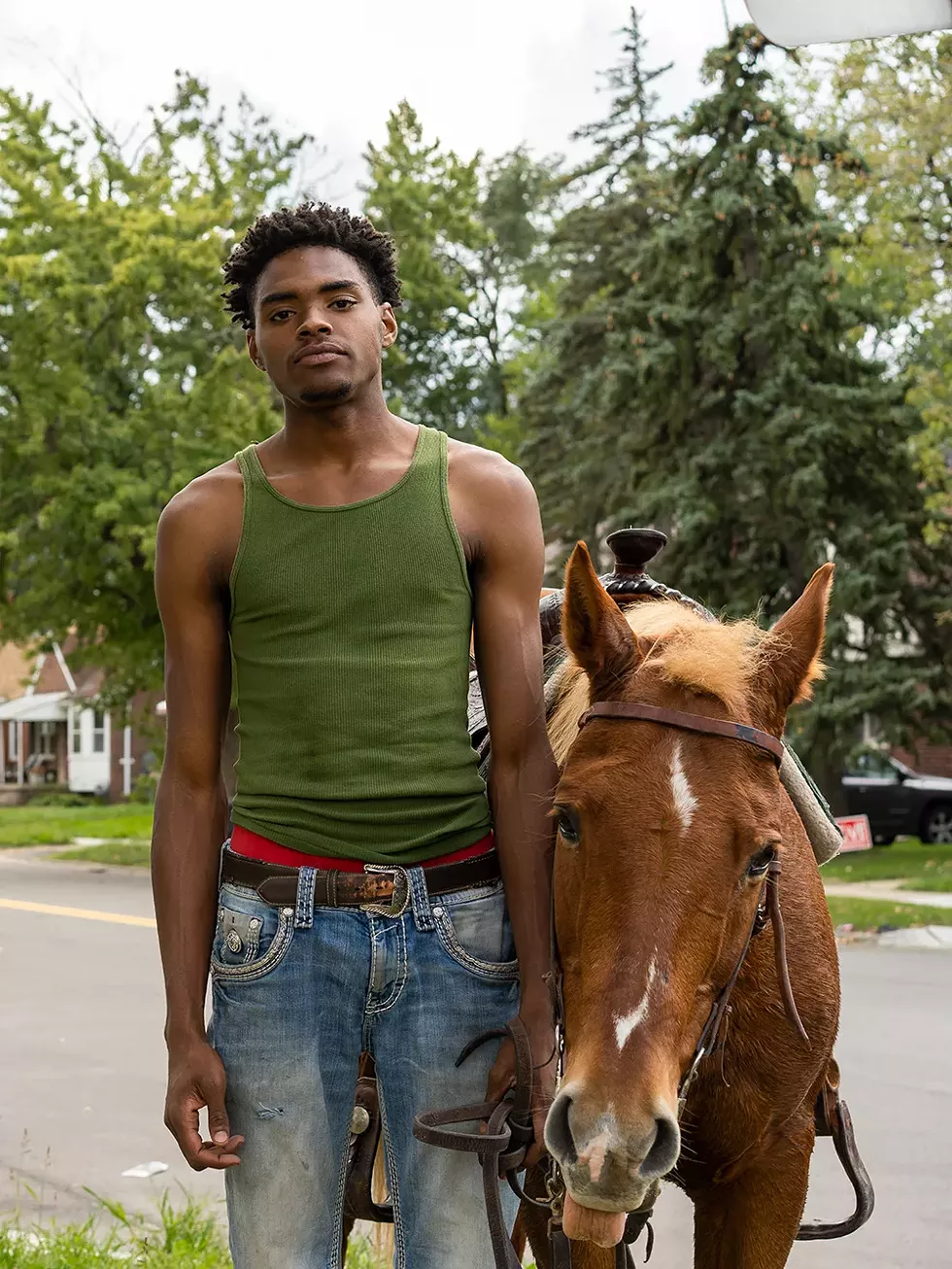 Speed Miller shares the peace he’s found in horses with Detroit’s children