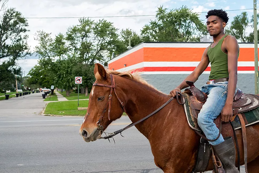 Speed Miller shares the peace he’s found in horses with Detroit’s children