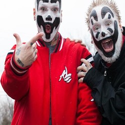 Watch as ICP's Shaggy 2 Dope tries (and fails) to dropkick Limp Bizkit's Fred Durst