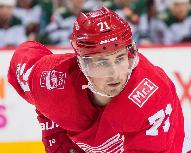 Dylan Larkin. - Courtesy of the Detroit Red Wings