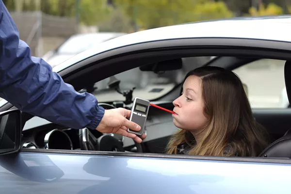 DUI's blow. - Shutterstock