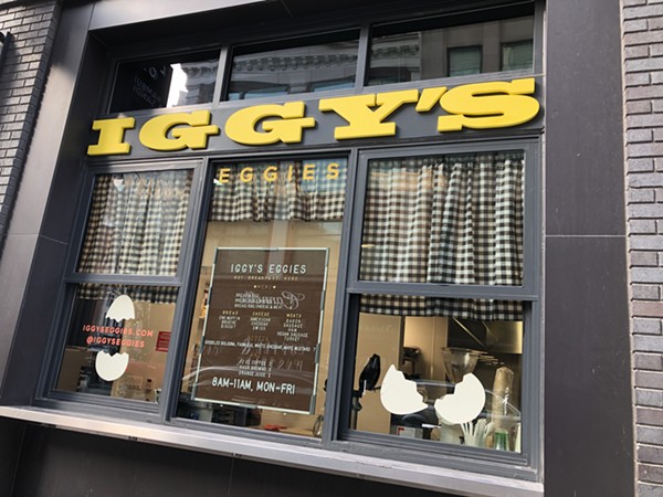 Iggy's Eggies cracks open its first egg in Capitol Park