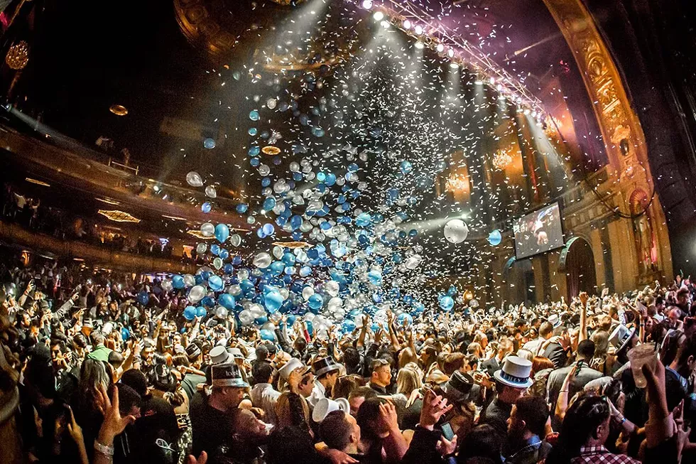 The Fillmore's Resolution Ball. - Courtesy of the Resolution Ball