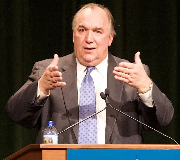 Former Michigan Governor John Engler. - Wikipedia Creative Commons (https://commons.wikimedia.org/wiki/File:John_Engler_(cropped).jpg)