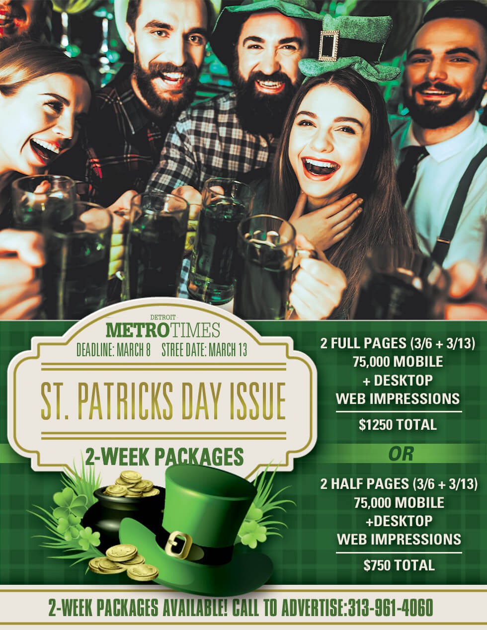 St Patrick's Day Issue Advertising Info