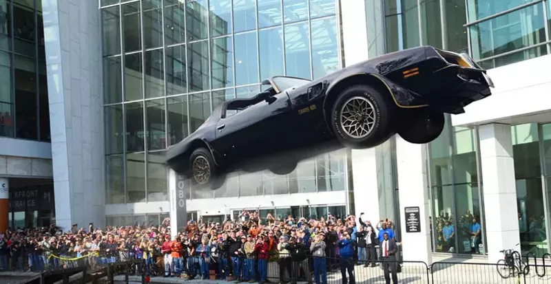 Detroit City Council denies Autorama 'Smokey and the Bandit' stunt jump request due to Confederate flag