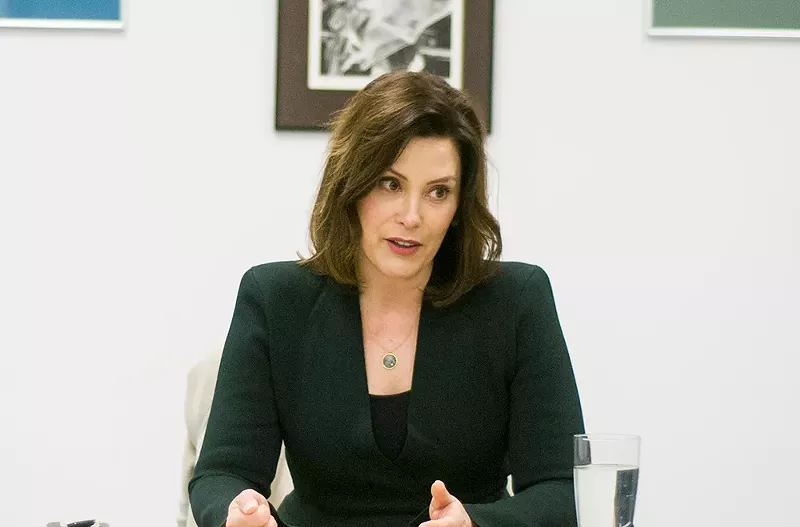 Gov. Gretchen Whitmer. - Tom Perkins