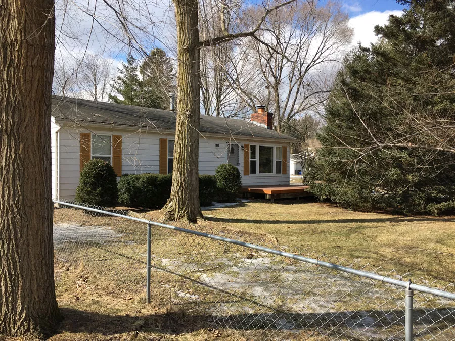 Nienstedt’s home in Burtchville. - Michael Betzold