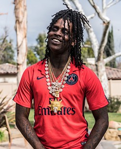 Chief Keef will fire up the Russell Industrial Center with Icewear Vezzo