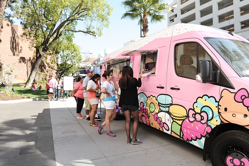 COURTESY OF THE HELLO KITTY CAFE TRUCK