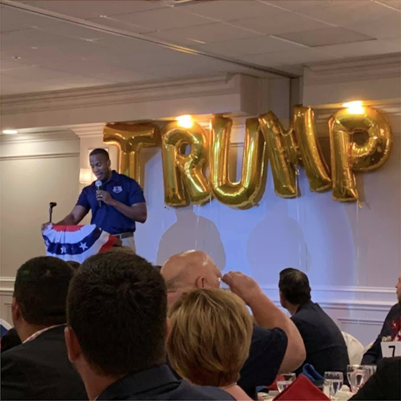 John James is having an identity crisis