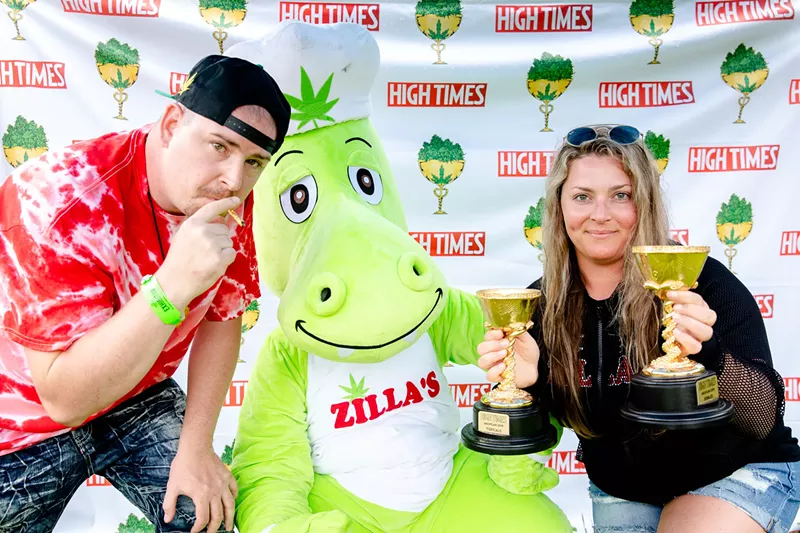 Zilla’s Performance Products earned a number of awards at the 2019 High Times Cannabis Cup. - Rick Thompson