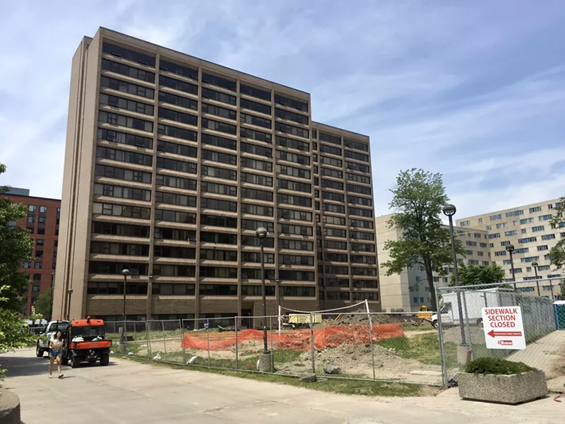 Helen L. DeRoy Apartments at Wayne State University. - Maryam Jayyousi