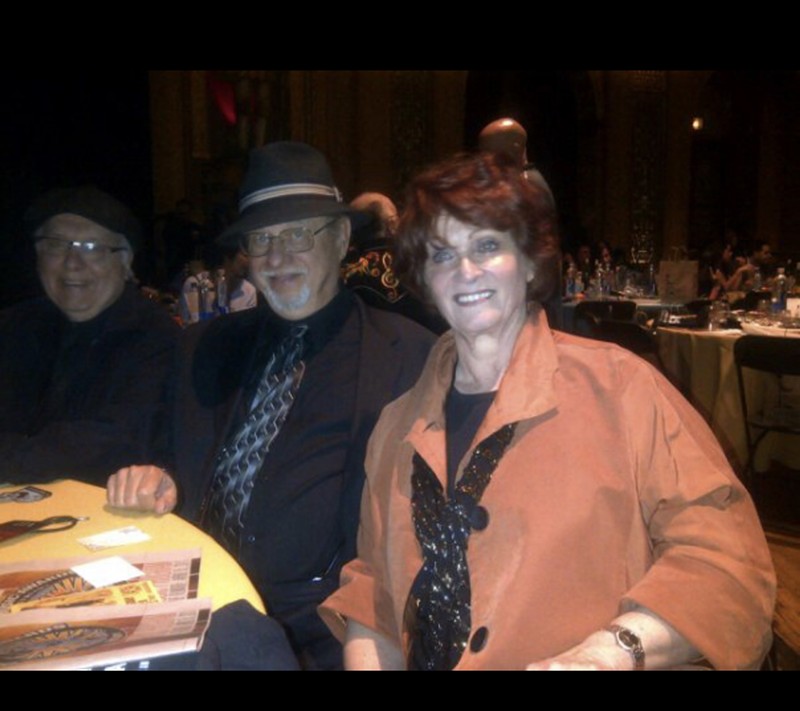 Millie Coffey with husband Dennis Coffey at the Detroit Music Awards. - Courtesy of the family of Millie Coffey
