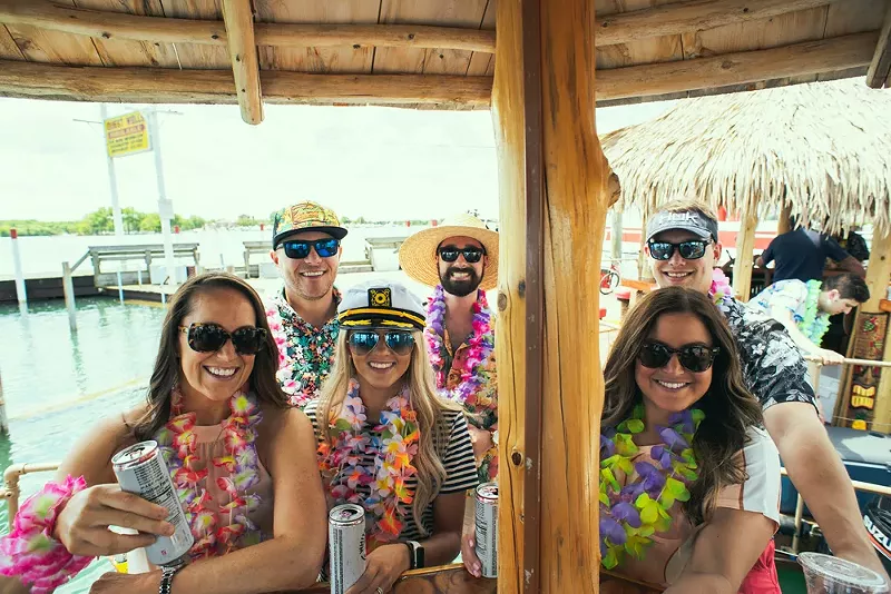 Tiki boats have arrived on Detroit’s shore — so we tried one out