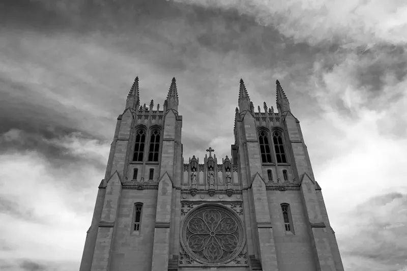 A Catholic Church in Detroit. - Steve Neavling