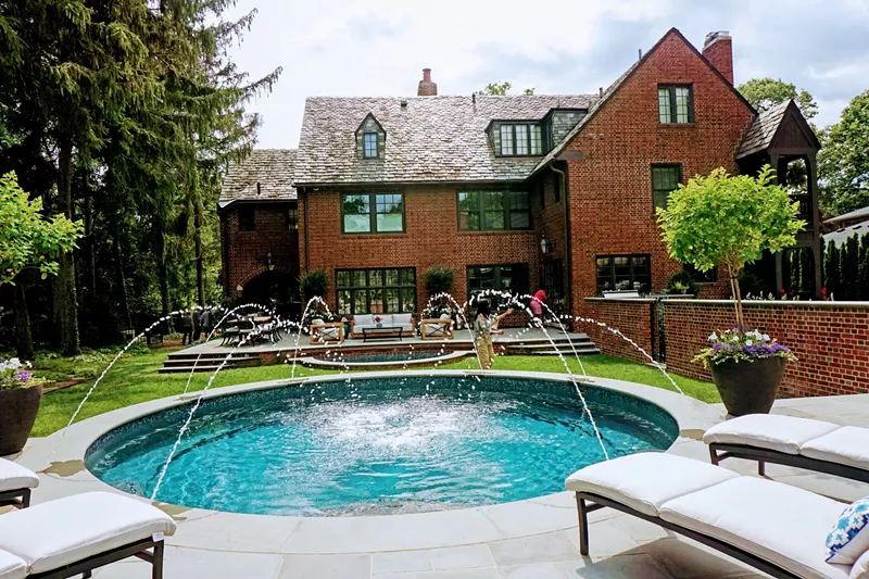 One of the homes featured on the tour. - Photo by Barbara Barefield courtesy of the Palmer Woods Association