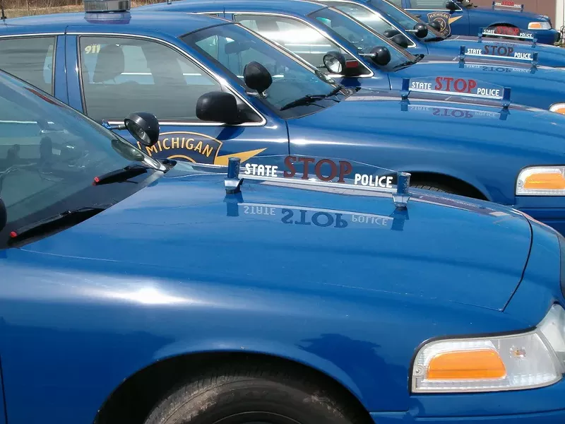 A police officer ran a stop sign, then arrested the guy with the right of way