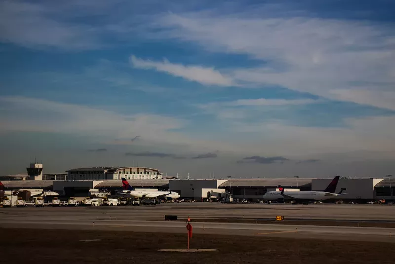 Detroit Metro Airport. - Shutterstock