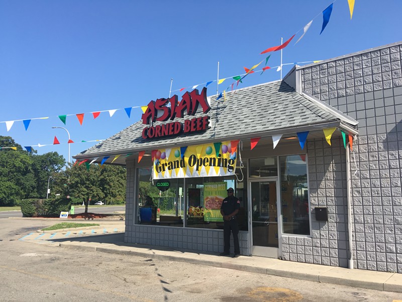 A new Asian Corned Beef is now open in Detroit on Woodward Avenue