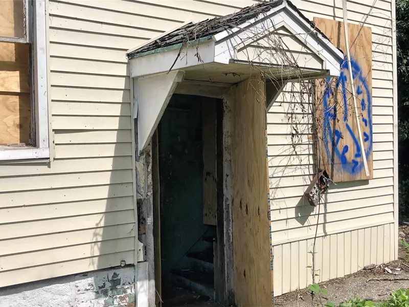 Side door is wide open. - Steve Neavling