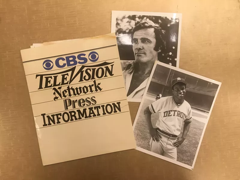 The original 1978 CBS press kit for One in a Million:The Ron LeFlore Story. - Courtesy of David Jackson
