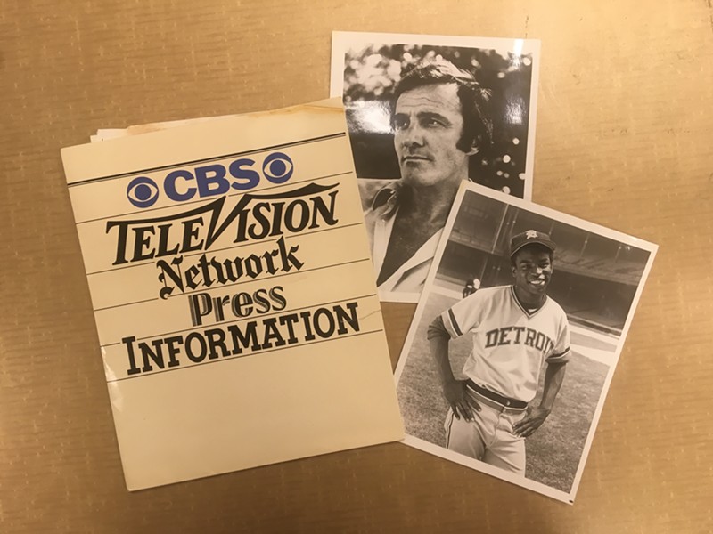 The original 1978 CBS press  kit for One in a Million:The Ron LeFlore Story. - Courtesy of David Jackson