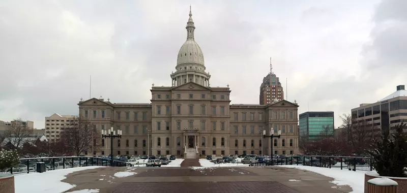 Michigan State Capitol. - Shutterstock user Dimitriy Bryndin