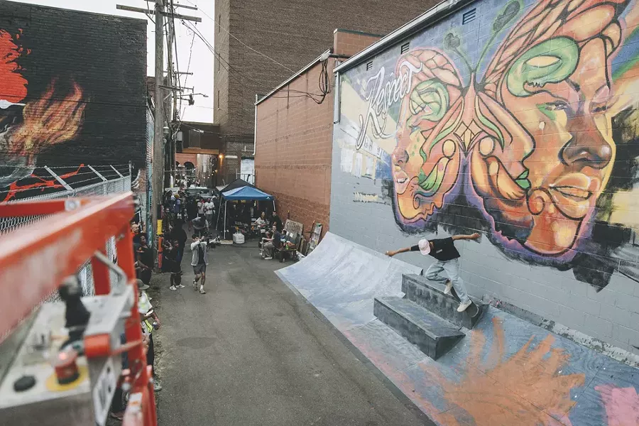 Murals in the Market, Sept. 14-21, Eastern Market - Courtesy 1xRUN