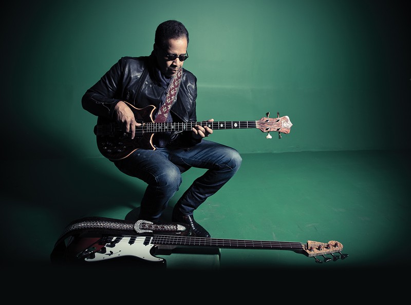 You can catch bassist Stanley Clarke three different times at this year’s Jazz Fest. - Raj Naik