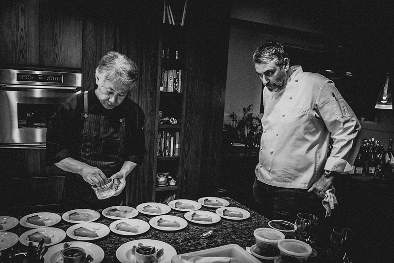 Takashi Yagihashi and Luciano DelSignore. - Courtesy of Pernoi