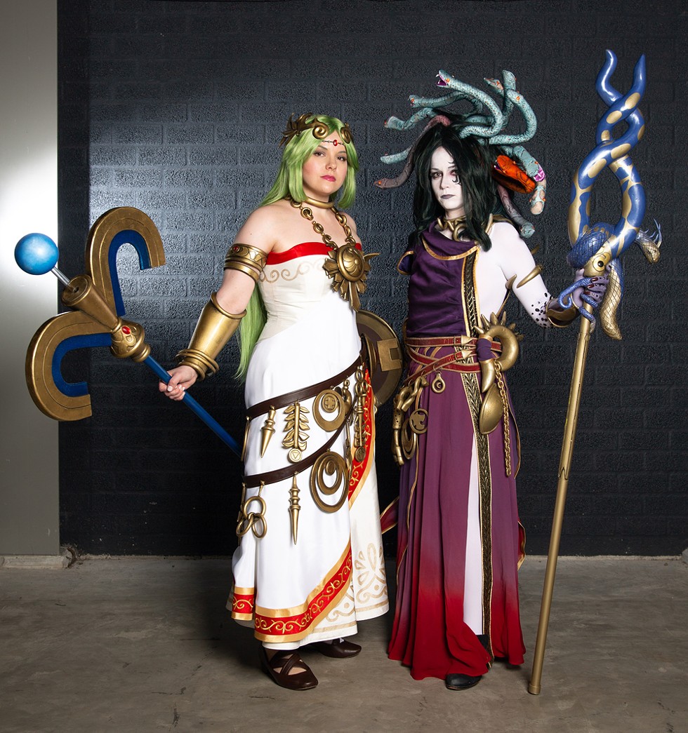 Youmacon, TCF Center and Renaissance Center, Thursday, Oct. 31 through Sunday, Nov. 3. (Pictured: Award-winning cosplay team Sparkle Motion’s Sumikins and Rynn Cosplay dressed as Palutena and Medusa from Kid Icarus Uprising.) - Kristof Nachtergaele