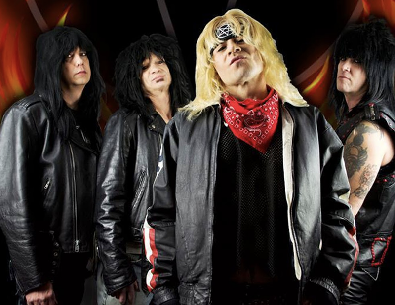 Metro Detroit cover band Wrëking Crüe celebrates five years of Mötley Crüe debauchery at Token Lounge