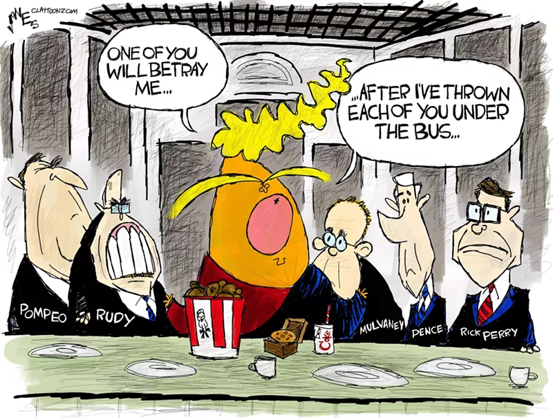 A Trumpian supper