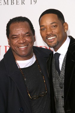 John Witherspoon with Fresh Prince star Will Smith. - Shutterstock.com