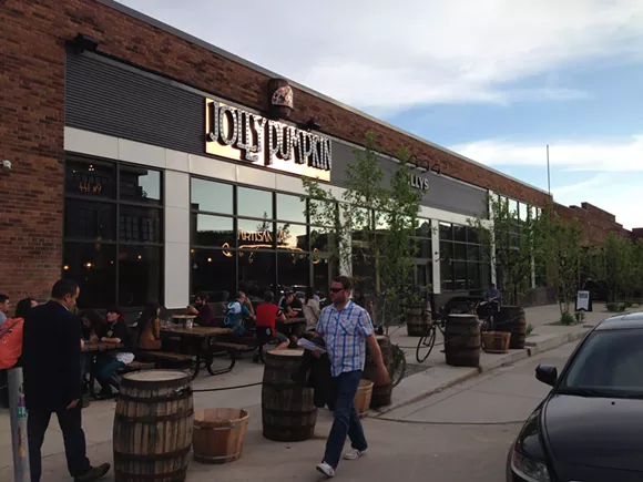 The view on Canfield Street, which has seen an influx of new businesses in recent years. - Lee DeVito