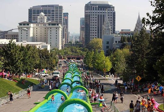 CANCELED: That 1,000-foot water slide is (not) coming to Flint on July 25