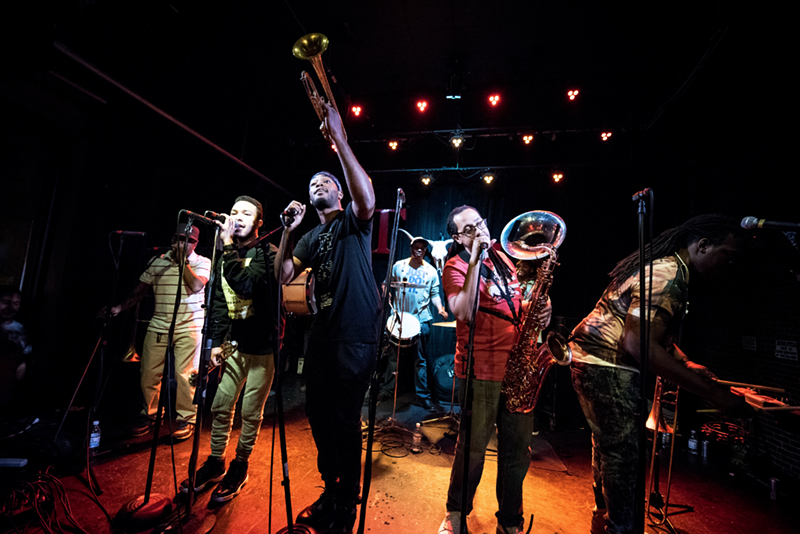 Rebirth Brass Band brings New Orleans sound to Ferndale's Magic Bag