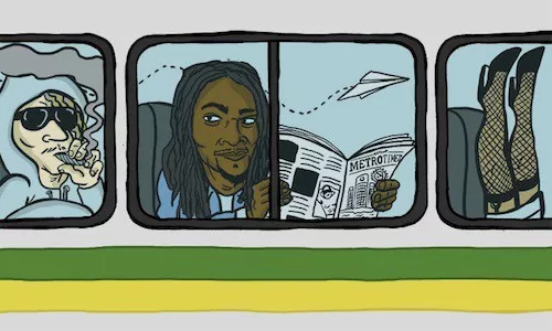 Riding the bus with Gary Winslow: Drunken-style