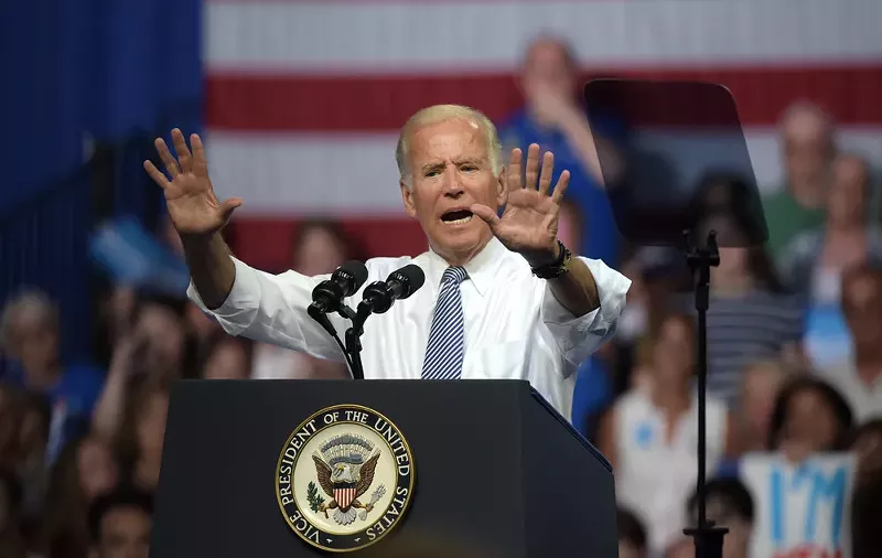 Former Vice President Joe Biden in 2016. - Matt Smith Photographer