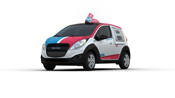 UPDATED: Domino's new delivery fleet design with your pizza's safety in mind