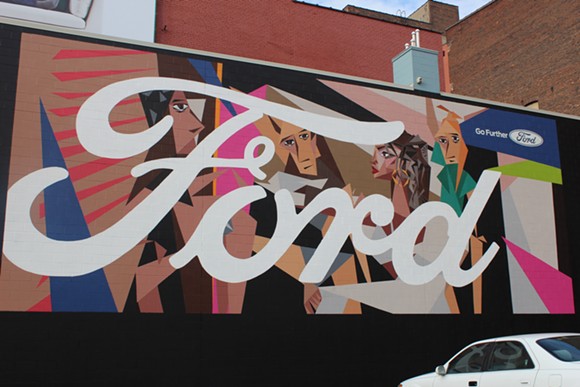 Ford Motor Company launch new 'By Design' murals in Detroit, Los Angeles, and San Francisco