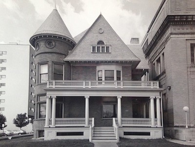 Mackenzie House in the 1980s. - Courtesy Preservation Detroit