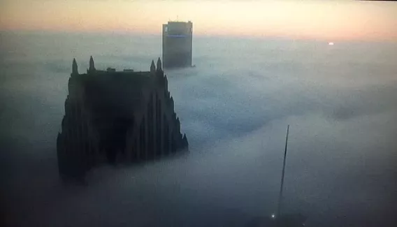 Photo of the Day: Downtown Detroit swathed in fog