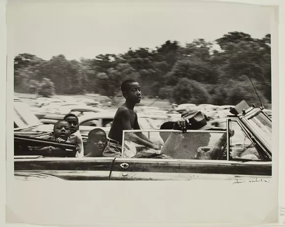 “Belle Isle–Detroit,” Robert Frank, 1955 (printed about 1966–68), gelatin silver print. - Detroit Institute of Arts