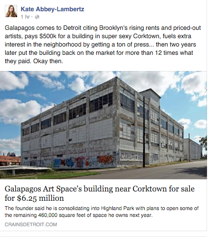 Update: Galapagos founder defends $6.25 million asking price