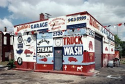 As this photo illustrates, Detroit's sign painters have a knack for creating can't-miss optic appeal that predates the coolness of "street art." But why aren't they news? Should they be? - Photo courtesy Camilo José Vergara