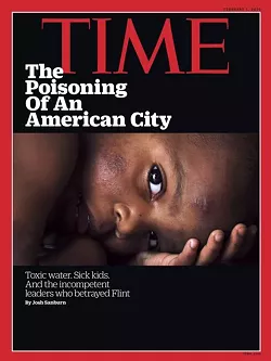 This week, Flint even made the cover of Time. - Time magazine