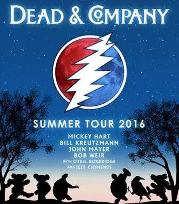 Just announced: Dead and Co. at DTE on July 7