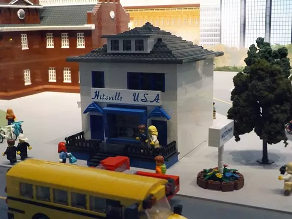 Check out these Lego models of Detroit landmarks